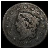 1817 Coronet Head Large Cent NICELY CIRCULATED
