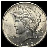 1922 Silver Peace Dollar UNCIRCULATED