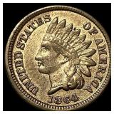 1864 Indian Head Cent CHOICE AU
