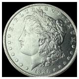 1886 Silver Morgan Dollar CHOICE BU