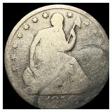 1856-O Silver Seated Liberty Half Dollar NICELY CI
