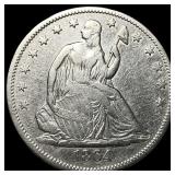 1864 Seated Liberty Half Dollar NEARLY UNCIRCULATE