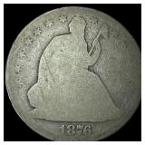 1876 Seated Liberty Half Dollar NICELY CIRCULATED