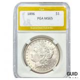 1896 Morgan Silver Dollar PGA MS65