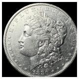 1880-O Micro O Silver Morgan Dollar CLOSELY UNCIRC