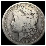 1883-O Silver Morgan Dollar ABOUT UNCIRCULATED