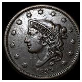 1838 Braided Hair Large Cent NEARLY UNCIRCULATED