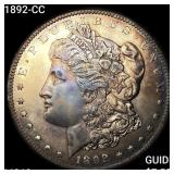 1892-CC Morgan Silver Dollar UNCIRCULATED