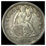 1858 Seated Liberty Dime NEARLY UNCIRCULATED