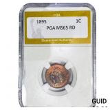 1895 Indian Head Cent PGA MS65 RD