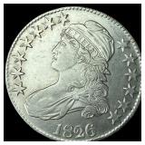 1826 Capped Bust Half Dollar UNCIRCULATED