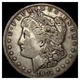 1901-S Silver Morgan Dollar NEARLY UNCIRCULATED