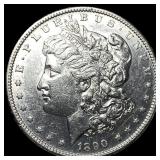 1890-S Silver Morgan Dollar CHOICE BU