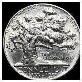 1935 SilverConnecticut Half Dollar GEM BU