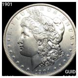 1901 Morgan Silver Dollar UNCIRCULATED +
