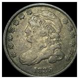 1835 Capped Bust Dime NEARLY UNCIRCULATED