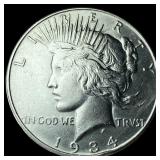 1934-D Silver Peace Dollar UNCIRCULATED