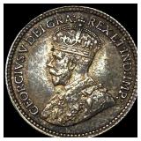 1912 Canada Silver 5 Cents UNCIRCULATED