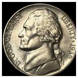 1939-D Jefferson Nickel UNCIRCULATED