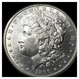 1890-S Silver Morgan Dollar GEM BU