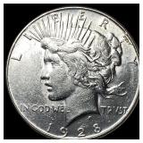1928-S Peace Silver Dollar UNCIRCULATED