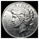 1927 Silver Peace Dollar UNCIRCULATED