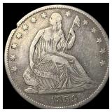 1859-O Silver Half Dollar NEARLY UNCIRCULATED