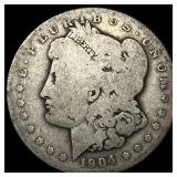 1904-S Silver Morgan Dollar NICELY CIRCULATED