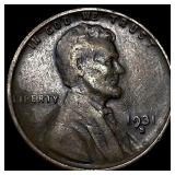 1931-S Lincoln Wheat Cent LIGHTLY CIRCULATED