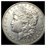 1890-CC Silver Morgan Dollar CLOSELY UNCIRCULATED
