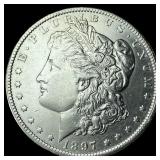 1897-O Silver Morgan Dollar NEARLY UNCIRCULATED