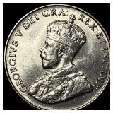 1923 Canada Nickel 5 Cents UNCIRCULATED