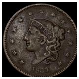 1837 Coronet Head Large Cent CLOSELY UNCIRCULATED
