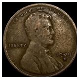 1909-S Lincoln Wheat Cent NEARLY UNCIRCULATED