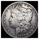 1901-S Silver Morgan Dollar LIGHTLY CIRCULATED