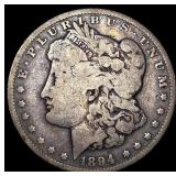 1894-O Silver Morgan Dollar LIGHTLY CIRCULATED