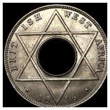 1936 British West Africa 1/10 Penny UNCIRCULATED
