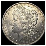 1884-O Silver Morgan Dollar CHOICE AU