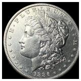 1886-S Silver Morgan Dollar CHOICE AU