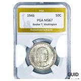 1946 Booker T Half Dollar PGA MS67