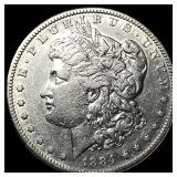 1884-S Silver Morgan Dollar CLOSELY UNCIRCULATED
