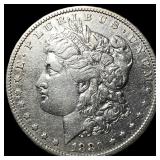 1880-O Micro O Silver Morgan Dollar CLOSELY UNCIRC