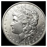 1902 Morgan Silver Dollar NEARLY UNCIRCULATED