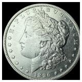 1896 Morgan Silver Dollar CLOSELY UNCIRCULATED