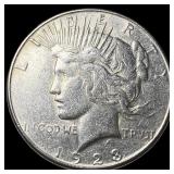 1923 Silver Peace Dollar CLOSELY UNCIRCULATED