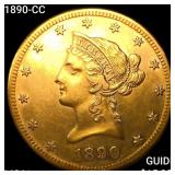 1890-CC $10 Gold Eagle UNCIRCULATED
