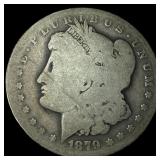 1879-CC Morgan Silver Dollar CLOSELY UNCIRCULATED