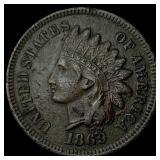 1869 Indian Head Cent CHOICE AU