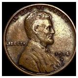 1914-D Lincoln Wheat Cent ABOUT UNCIRCULATED