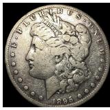 1895-S Silver Morgan Dollar LIGHTLY CIRCULATED